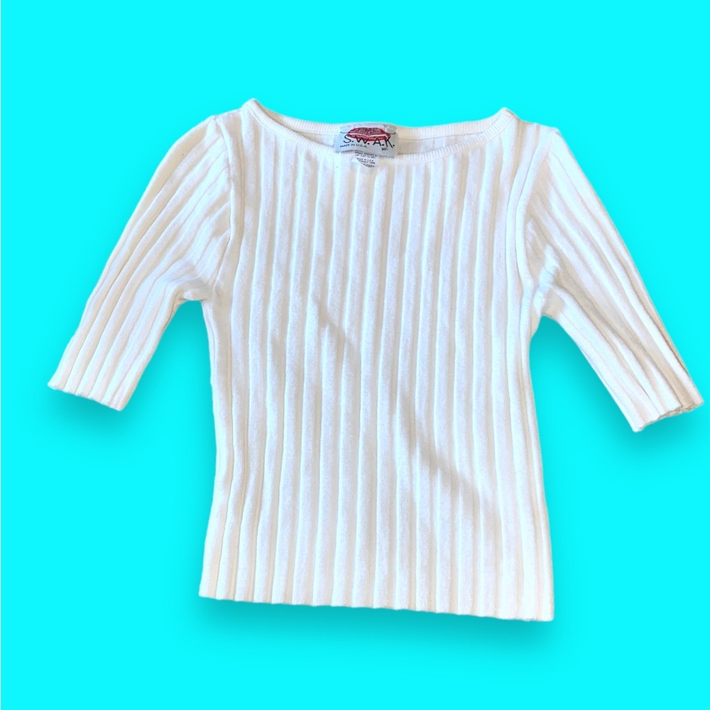 Swak y2k top Made in USA MEDIUM
